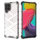19. Gepanzerte Wabenhülle mit Gelrahmen für Samsung Galaxy M53 5G schwarz