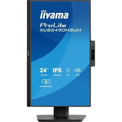 3. Monitor Iiyama TFT XUB2490HSUH IPS 24''//HDMI/DP/USB/Webcam/hoev - Flachbildschirm - 60,5 cm