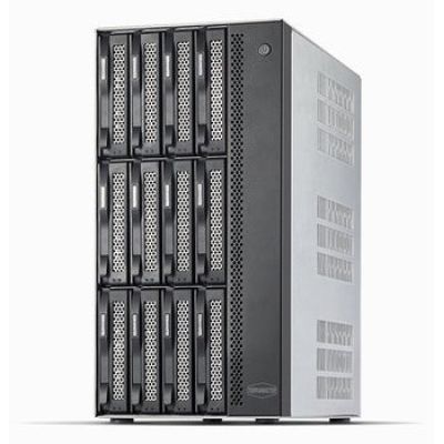 3. TerraMaster T12-500 Pro NAS Mini-Tower Intel® Core™ i7 16 GB DDR5 0 TB Grau