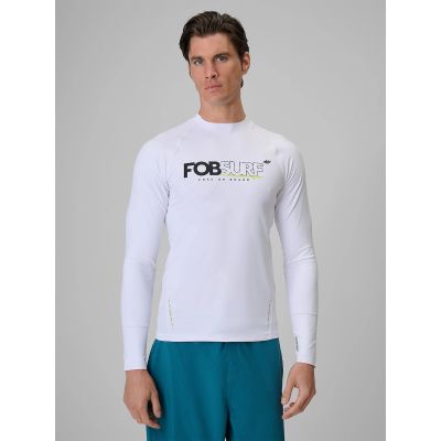Langarmshirt für Schwimmen und Wassersport mit UPF50+ Filter, Herren 4F 4FRSS26TFWLM004-10S