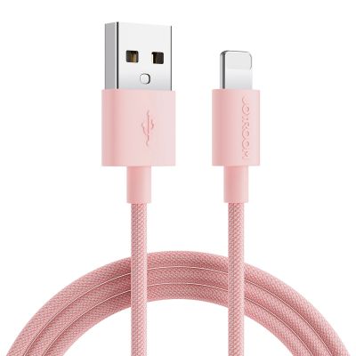 Joyroom Buntes Datenkabel S-2030M13 USB-A / Lightning 2,4A 2m - Pink