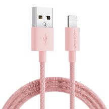 Joyroom Buntes Datenkabel S-2030M13 USB-A / Lightning 2,4A 2m - Pink