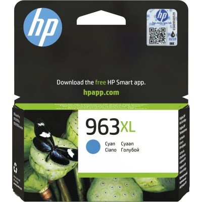 HP 963XL Cyan-Tintenpatrone, HP963XL=3JA27AE, 1600 Seiten