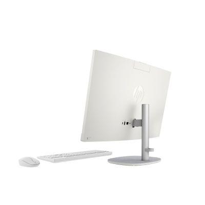 3. HP 24-cr0332nw All-in-One-PC mit Ryzen 7 7730U, 23,8" FHD IPS-Display (250 Nits), 16 GB DDR4-RAM, SSD, Radeon 680M, LAN-Anschluss, Windows 11 (2 Jahre Garantie), Gehäuse: Weiß