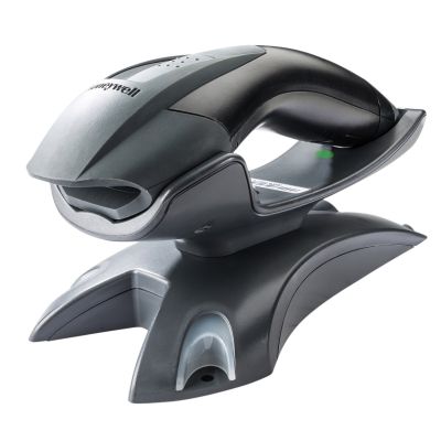 6. Honeywell Voyager 1202g Scanner, BT, 1D, Multi-IF, Kit (USB), Schwarz