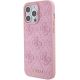 2. Guess GUHCP15XP4EPMP iPhone 15 Pro Max 6,7" rosa/rosa Hardcase Leder 4G gestempelt