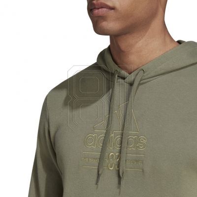 3. Adidas Brilliant Basics Hooded M GD3846 Sweatshirt