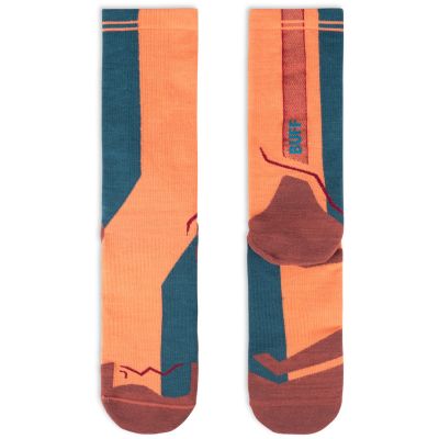 3. Buff MERINO LEICHTE CREW-SOCKEN LWC4 FLAMINGO L Socken