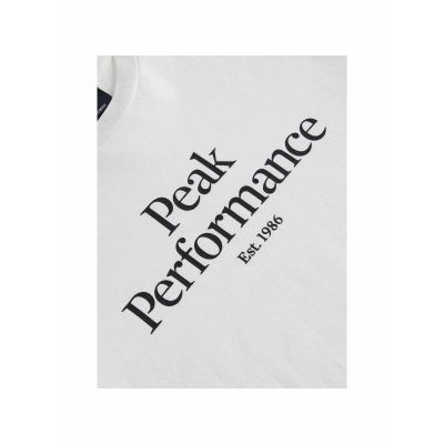 4. T-Shirt Peak Performance Jr Original Tee weiß