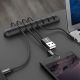 3. Ugreen LP114 selbstklebender Kabel-Organizer für 7 Kabel – Schwarz