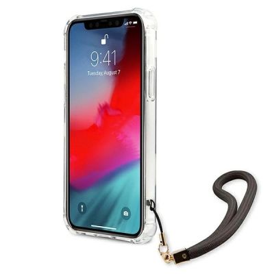 5. Guess Marble Collection iPhone 12 / iPhone 12 Pro Hülle - Grau
