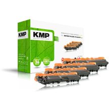 KMP MULTIPACK B-T58V Tonerkartusche, 4 Stück. Ersatzfarben: Schwarz, Cyan, Magenta, Gelb