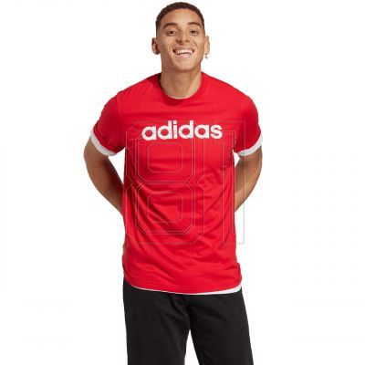 8. adidas Essentials Single Jersey Lineares gesticktes Logo M IC9278