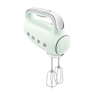 19. Smeg HMF01PGEU Handmixer im Retro-Stil der 1950er Jahre. Pastellgrün.
