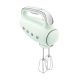 19. Smeg HMF01PGEU Handmixer im Retro-Stil der 1950er Jahre. Pastellgrün.