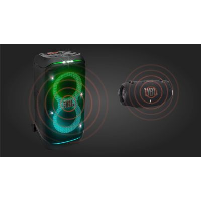 8. JBL PartyBox STAGE 320 Party-Lautsprecher Schwarz 240 W