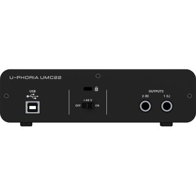 3. Behringer UMC22 - USB-Audio-Interface