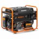 Daewoo GDA 7500E Generator 6500 W 30 l Benzin Orange, Schwarz