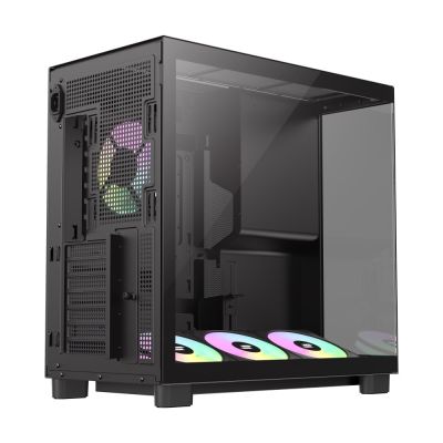 12. GameMax NEX C53 BK Computersicherheit & Halterungen Schwarz