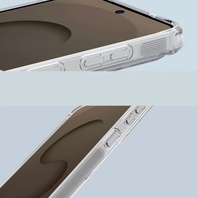 15. Nillkin Nature TPU Pro Hülle kompatibel mit MagSafe für Samsung Galaxy S26 – Weiß