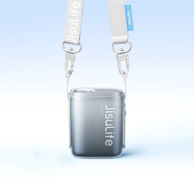 2. Jisulife Nackenventilator 5 4500mAh Mini-Ventilator mit Trageschlaufe - Schwarz