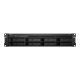 7. Synology RackStation RS1221+ NAS-Rackserver (2 HE) Ryzen Embedded V1500B, 4 GB DDR4, 0 TB DiskStation Manager, Schwarz
