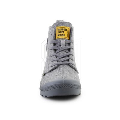 7. Palladium Pampa Hi Merino Schuhe 74377-027-M Grau