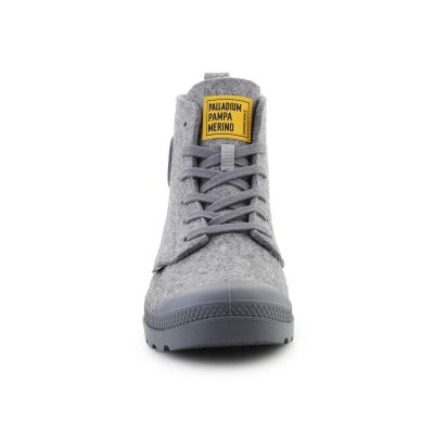 7. Palladium Pampa Hi Merino Schuhe 74377-027-M Grau