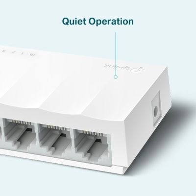 4. Switch TP-Link LiteWave LS1005, 5 RJ45-Anschlüsse 10/100 Mbit/s