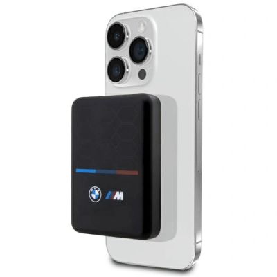 BMW M Collection MagSafe 5W 3000mAh Induktive Powerbank – Schwarz