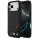 BMW M Carbon Tricolor Line MagSafe Case für iPhone 17 Pro Max - Schwarz