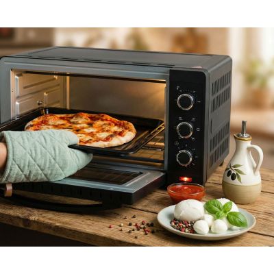 11. ESPERANZA Mini-Backofen mit Umluft und Bratfunktion Napoli 1600W 25L EKO006N
