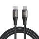 Joyroom Light-Speed ​​Serie S-A25 USB-C / USB-C Kabel 100W 1,2m - schwarz