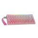 13. HERO84 HE PINK+Gradient+Contour Tastatur mit Dragon King Schaltern RGB AULA