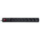 2. Acar S8 Steckdosenleiste (1,5 m; schwarz)