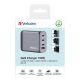 7. Verbatim GaN GNC-100 4-Port 100W/USB A/C Netzteil (EU/UK/US)