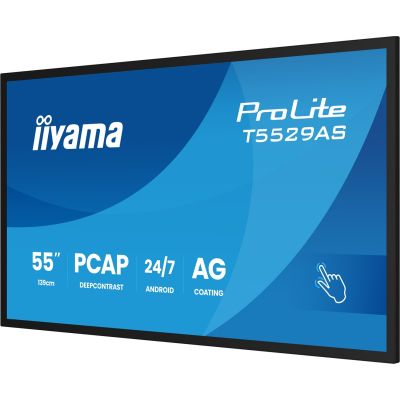 8. IIYAMA Touch Monitor 139cm (55") T5529AS-B1AG 16:9 M-Touch 2xHDMI+UBS-C (Versand)