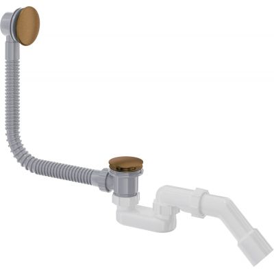 Klick-Klack-Badewannensiphon DEANTE PRIZMA NHC_C57B gebürstete Bronze