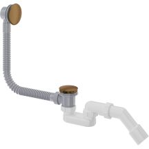 Klick-Klack-Badewannensiphon DEANTE PRIZMA NHC_C57B gebürstete Bronze