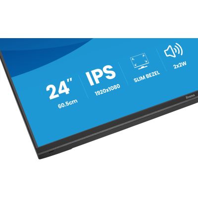 11. iiyama ProLite X2497HSU-B1 Computermonitor 60,5 cm (23,8") 1920 x 1080 px Full HD LED Schwarz