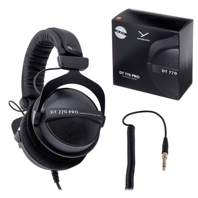 28. Beyerdynamic DT 770 PRO 250 OHM BLACK LIMITED EDITION - Geschlossener Studio-Kopfhörer