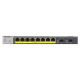 2. Netgear GS110TP-300EUS 10p PoE 55W (PoE+: 8p) Managed Gigabit