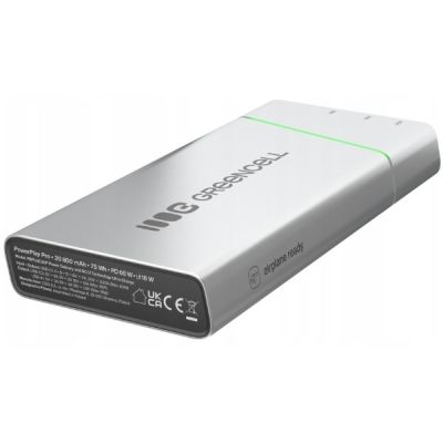 26. Green Cell Powerbank PowerPlay Pro 20800mAh 65W 3x USB PD, hergestellt in Polen