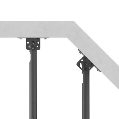 12. MACLEAN Deckenhalterung für Fernseher, max. Traglast 50 kg, 37–86 Zoll, max. VESA 600 x 400, MC-173