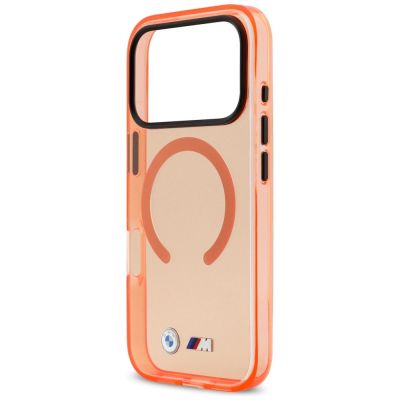 6. BMW M IML MagSafe Hülle mit Metalllogos für iPhone 17 Pro – Pro Orange