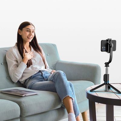 5. Selfie-Stick Dudao F18S 4-in-1 Faltstativ mit Fernbedienung – Schwarz