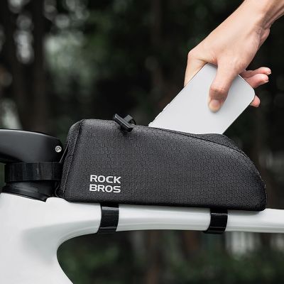 8. Rockbros Oberrohr Rahmentasche 0.9l - Schwarz