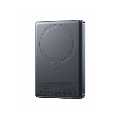 20. Joyroom JR-PBM08 Pro Powerbank 22,5 W 10000 mAh mit kabelloser Ladefunktion und 2x USB-C-Anschlüssen – Grau