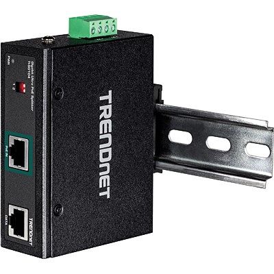 6. TRENDnet TI-SG104 - PoE-Splitter (DIN-Schienenmontage) - 95 Watt - Ausgangsanschlüsse: 1