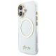2. Guess IML Script Metal MagSafe Hülle für iPhone 17 - Transparent